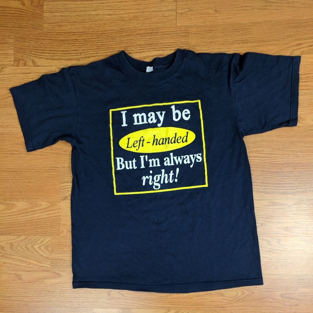 Dark Blue Left Handed Shirt Small